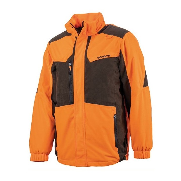 Veste chasse chaude fluo CLASSY WINTER JKY SOMLYS