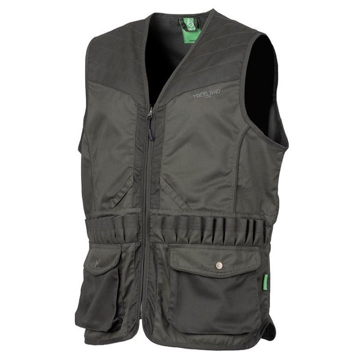Gilet chasse sans manche KAKI TREELAND