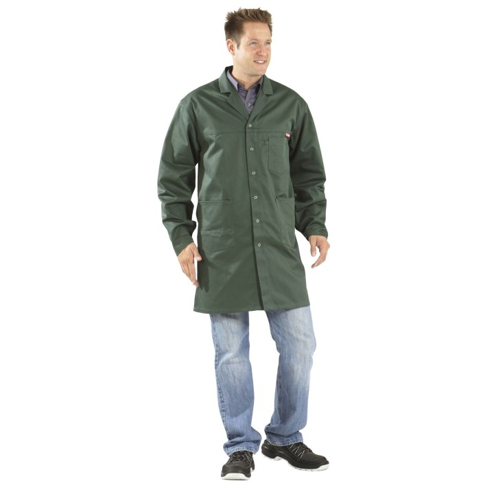 Blouse de travail MG 260 65% Polyester 35 %coton PLANAM verte