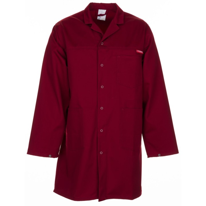 Blouse de travail MG 260 65% Polyester 35 %coton PLANAM  bordeaux