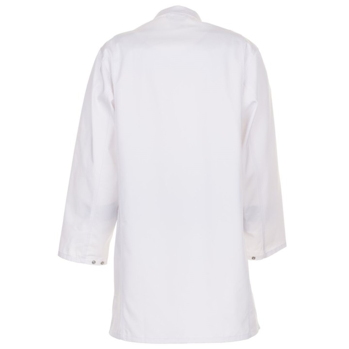 Blouse de travail MG 260 65% Polyester 35 %coton PLANAM  blanche dos