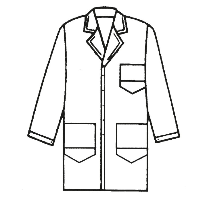 Blouse de travail MG 260 65% Polyester 35 %coton PLANAM  en coupe