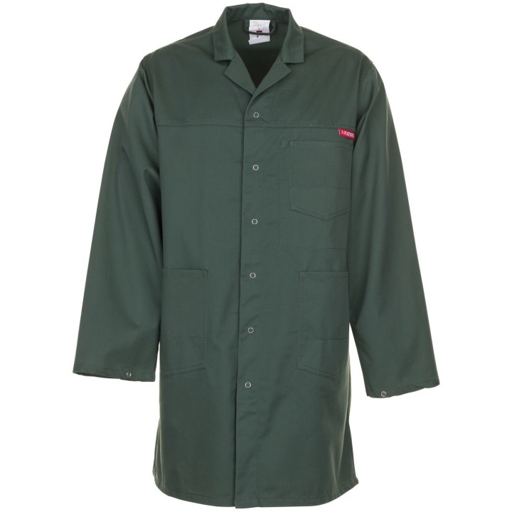 Blouse de travail MG 260 65% Polyester 35 %coton PLANAM verte