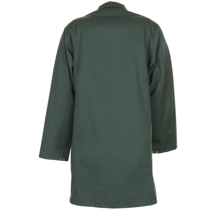 Blouse de travail MG 260 65% Polyester 35 %coton PLANAM verte dos