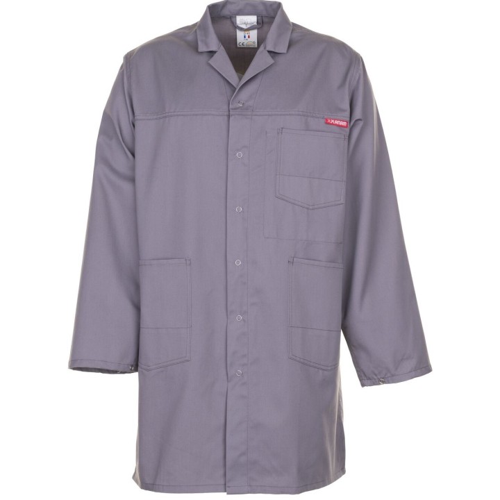 Blouse de travail MG 260 65% Polyester 35 %coton PLANAM  grise