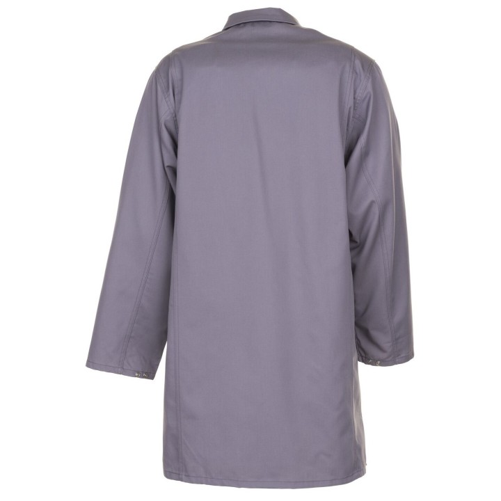 Blouse de travail MG 260 65% Polyester 35 %coton PLANAM  grise dos