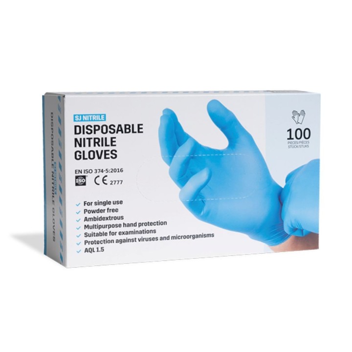 SJNITRILE, gants jetables nitriles chimiques alimentaires