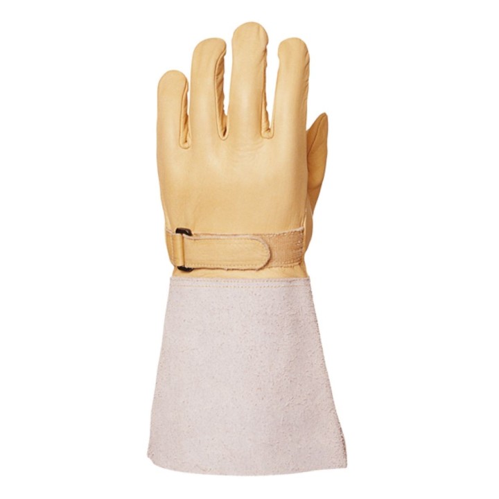 Sur gant électricien cuir pour gant en caoutchouc isolant EUROHEAT 2550 dos