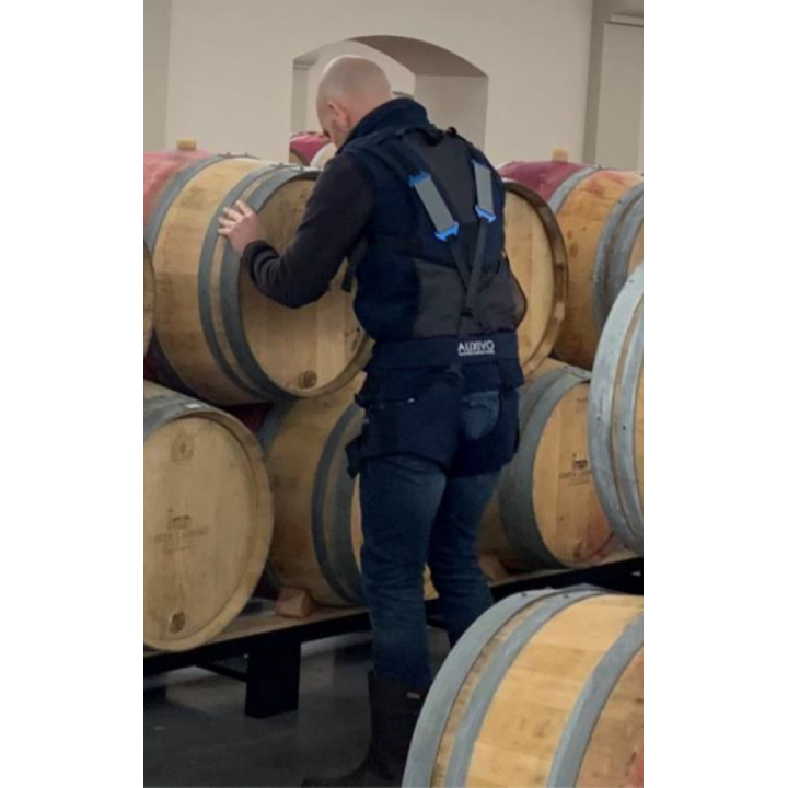 Exosquelette posture léger et confortable LiftSuit 2.0 vinification
