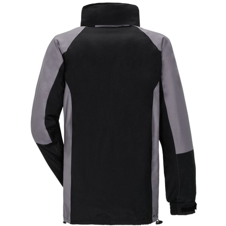 Veste Femme 3 en 1 avec polaire amovible Shape noir gris planam dos