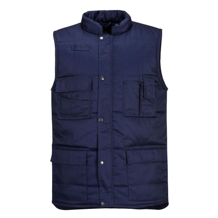 Gilet sans manche doudoune matelassée S414 marine PORWEST