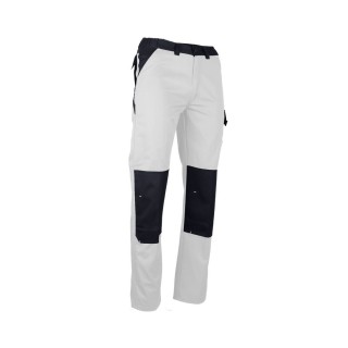 Pantalon multipoche blanc NUANCIER LMA