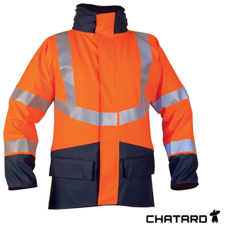 Veste de pluie ATEX hv multirisque EMMIE Chatard