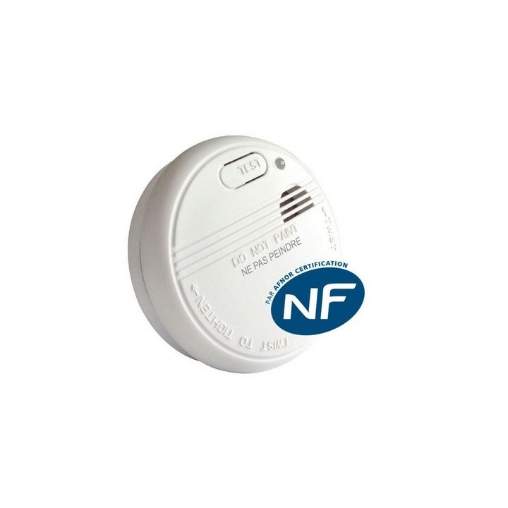 Détecteur autonome avertisseur de fumée NF Sécurama