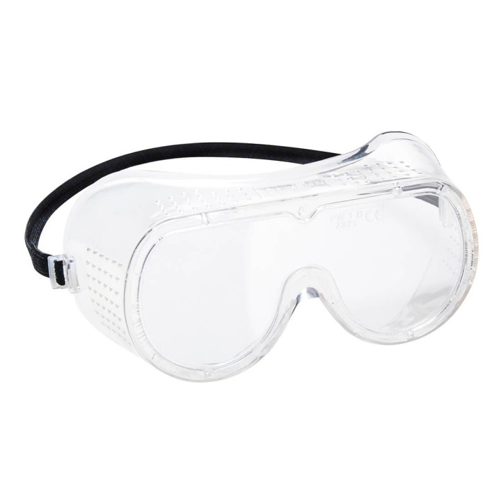 Lunette masque ventilation directe PW120 incolore PORTWEST