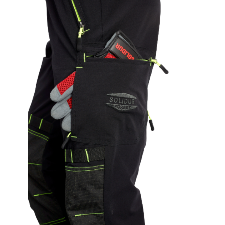 Pantalon de grimpe élasthane SHERMAN SOLIDUR