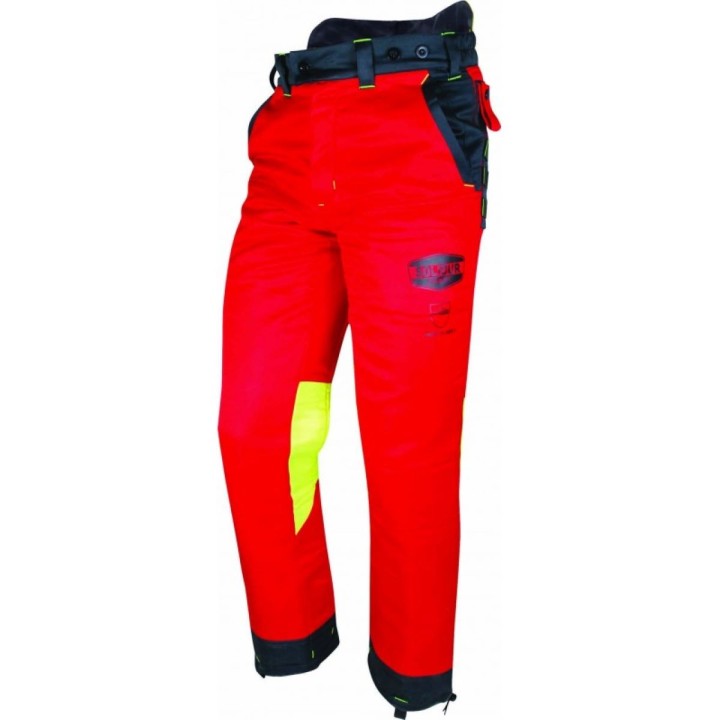 Pantalon forestier Classe 1 AUTHENTIC 20 ms SOLIDUR ROUGE