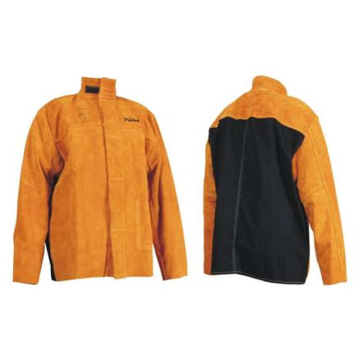 Veste soudeur en cuir coutures kevlar dos ignifugé WELTEK