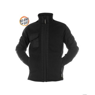 Veste Polaire CROFT Noir Gris Polyester 350gr DASSY