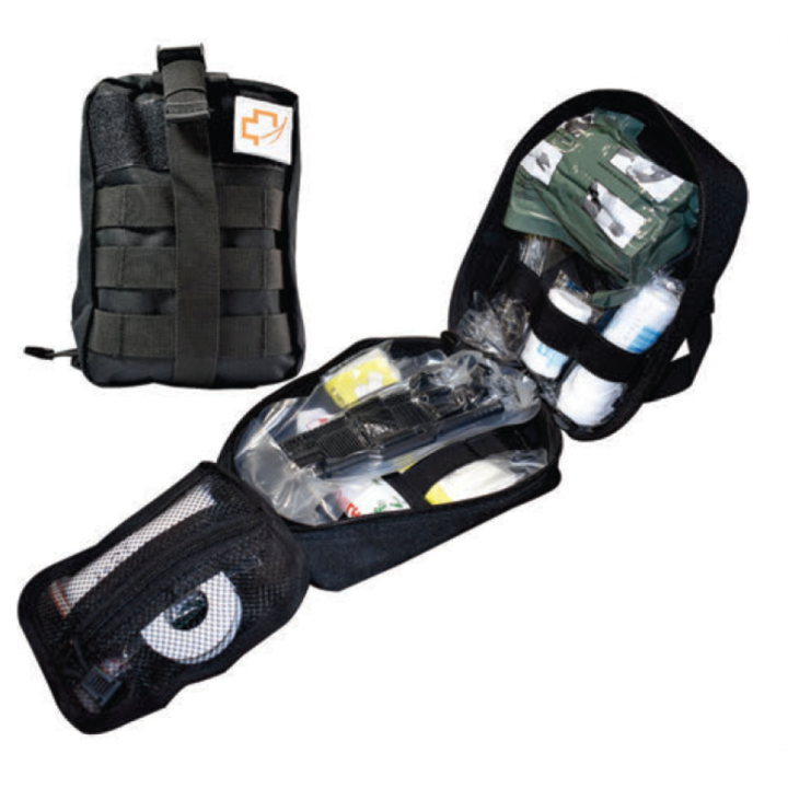 Trousse de secours armée ELAGUEUR noire