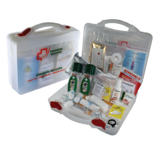 Trousse de secours CHIMIE 25 personnes FRANCE NEIR
