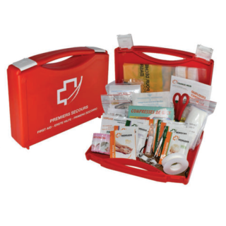 Boite / trousse de secours BATIMENT pour 5 personnes
