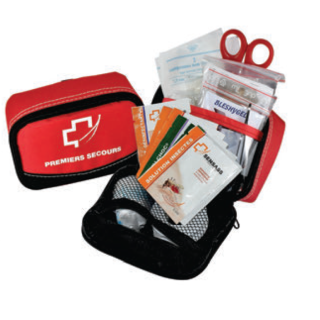Trousse de premiers secours nomade FRANCE NEIR