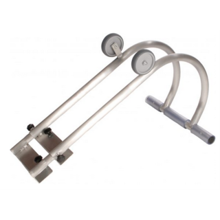 Crochet de faitage aluminium pour échelle bois et aluminium