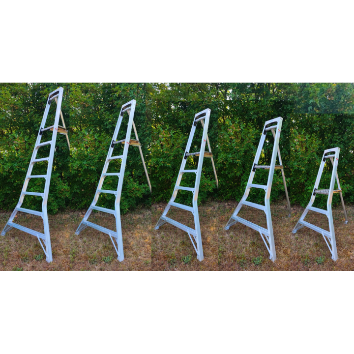 Echelle plateforme fruitière tripode arboriculture