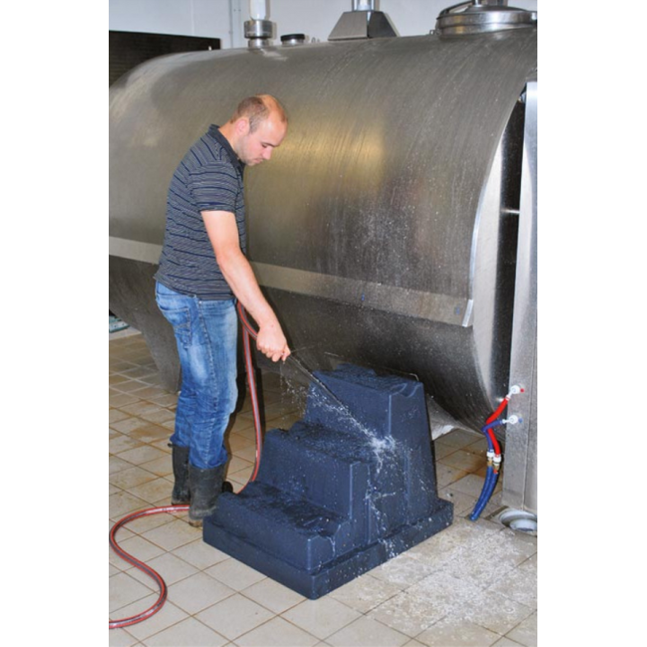 Escalier marche pied mobile 3 marches LA GEE nettoyage