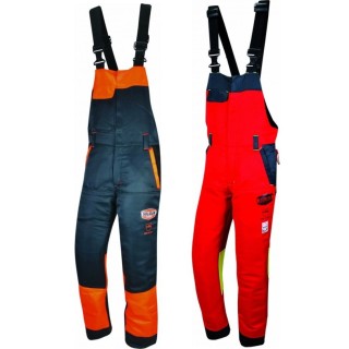 Salopette anti coupure forestière classe1 Solidur