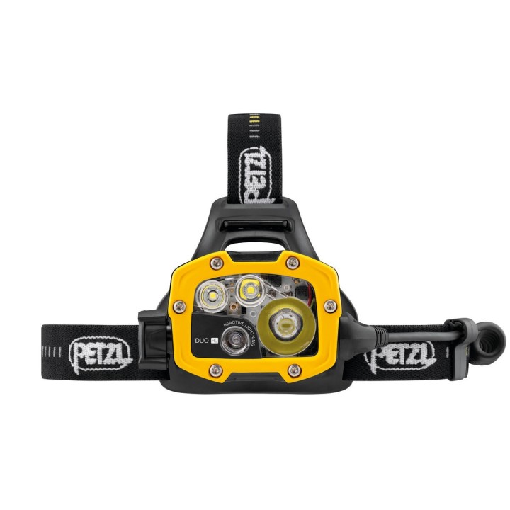 Lampe frontale puissante DUO RL PETZL 2800 lumens de face