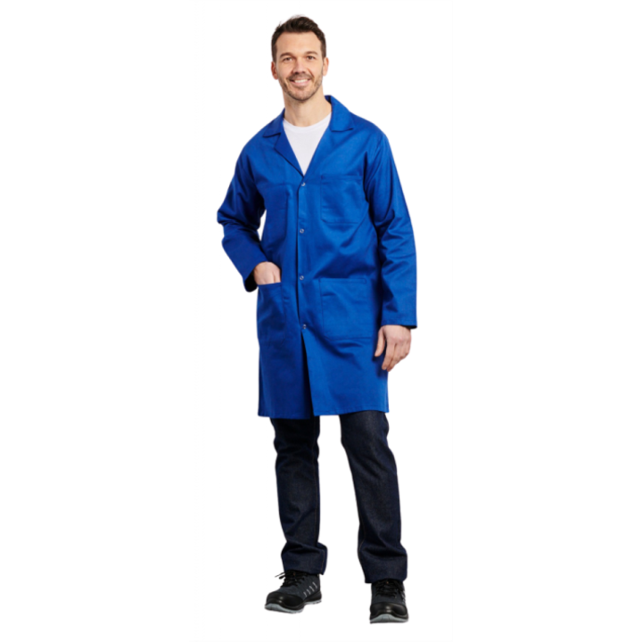 Homme au travail dans Blouse de travail bugatti poly coton homme à pressions PBV