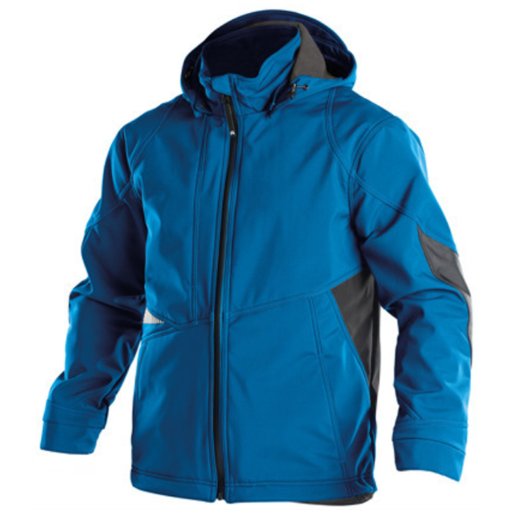 Veste de travail SOFTSHELL Gravity Dassy veste bleu azur / gris