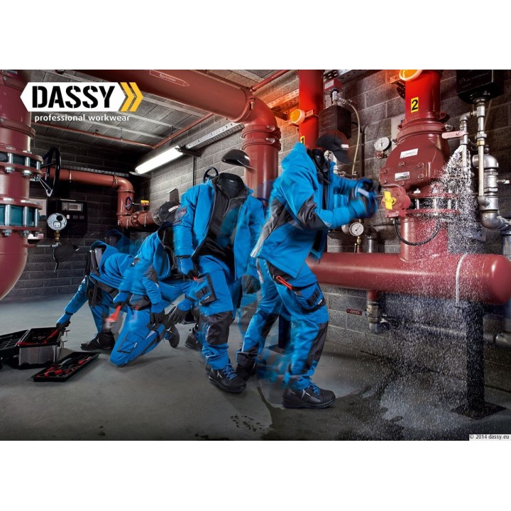 Veste de travail SOFTSHELL Gravity Dassy mouvement