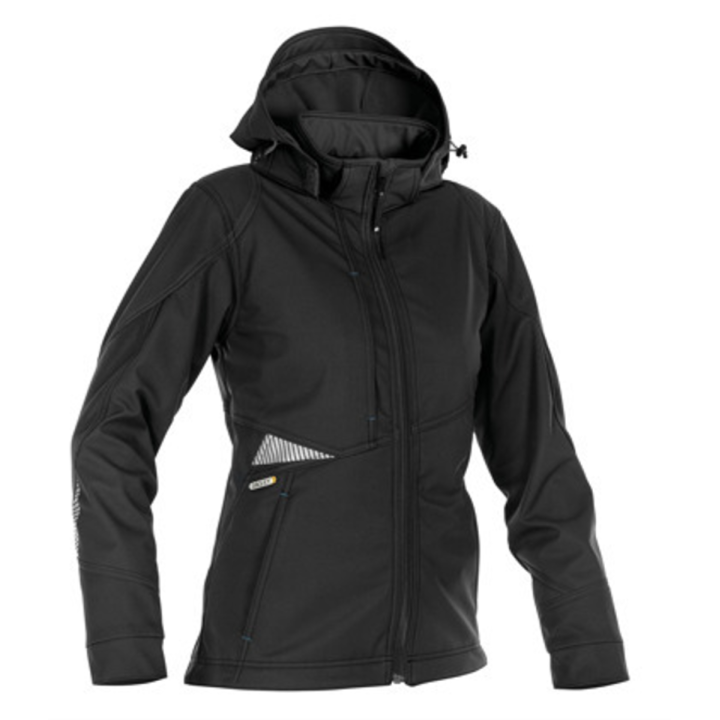 Veste de travail femme SOFTSHELL Gravity Dassy noir