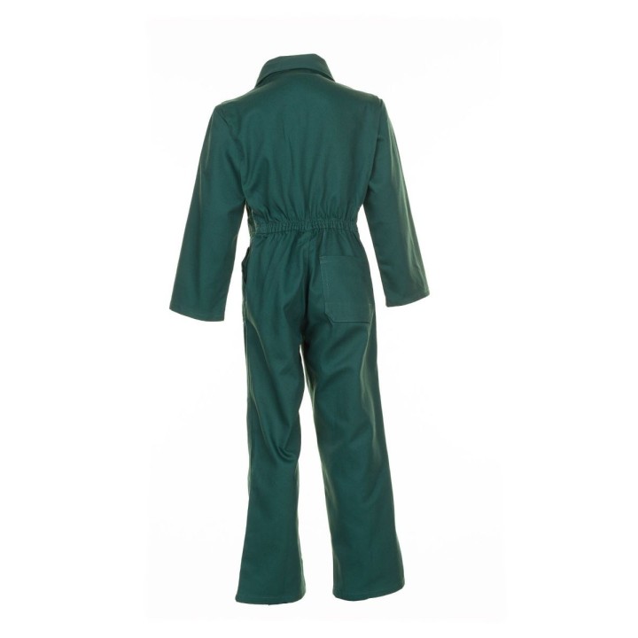Combinaison de travail enfant Junior 100 % coton PLANAM verte