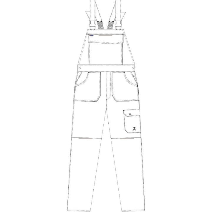 Salopette de travail enfant junior BASLET NEON PLANAM