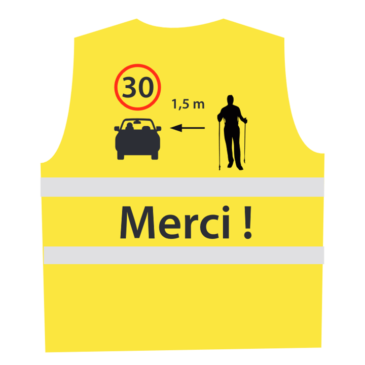 Gilet Haute visibilité Cycliste