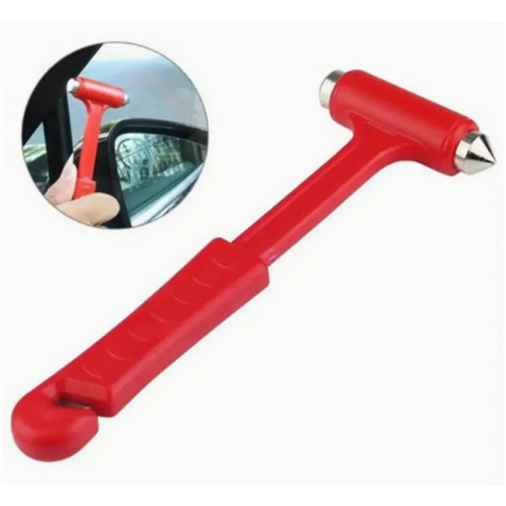 Marteau de Survie brise vitre coupe ceinture Sécurama