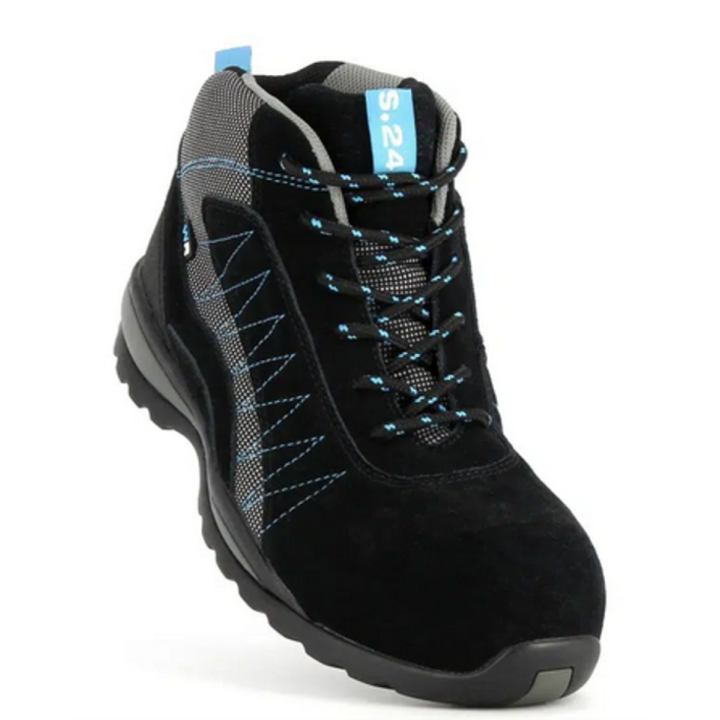 Chaussure de sécurité S3 imper respirante velours noir WEIMA S24