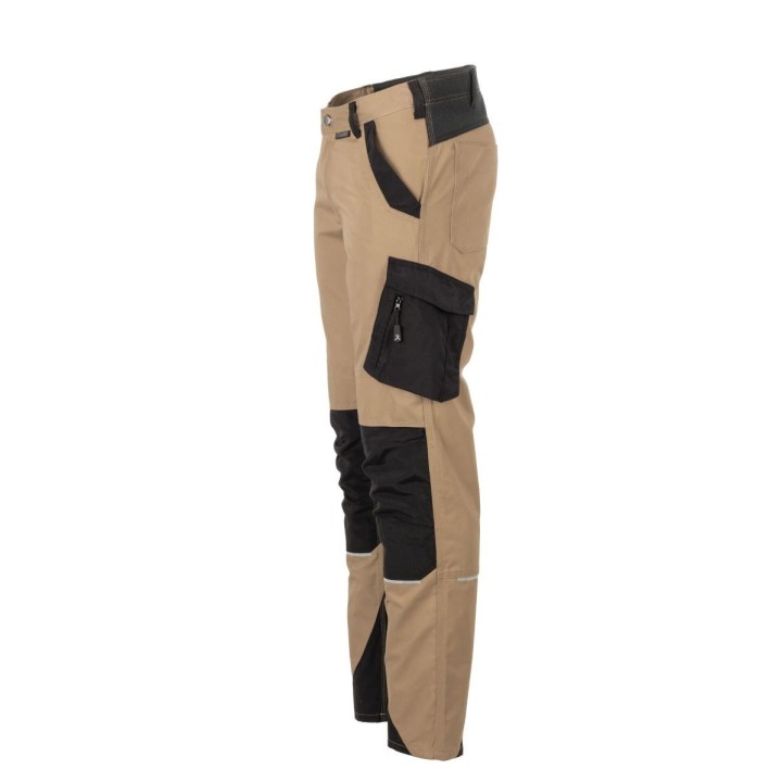 Pantalon de travail homme NORIT PLANAM sable noire