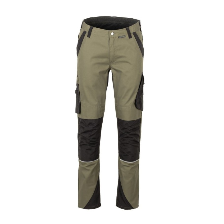 Pantalon de travail homme NORIT PLANAM vert olive noir