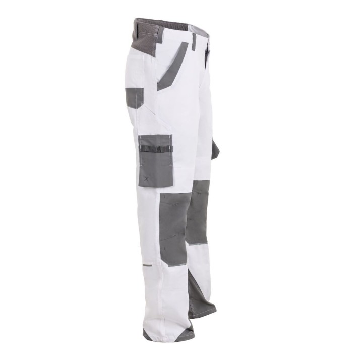 Pantalon de travail homme NORIT PLANAM blanc zinc