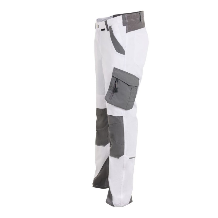 Pantalon de travail homme NORIT PLANAM blanc zinc