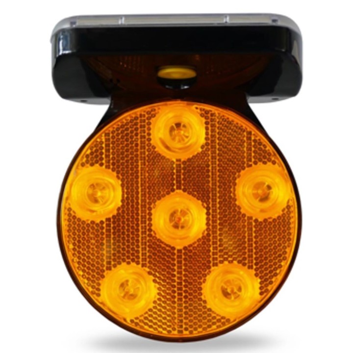 Lampe flash à leds solaire magnétique