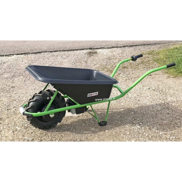 Brouette électrique ZOETTE SOFT motorisée 80 litres