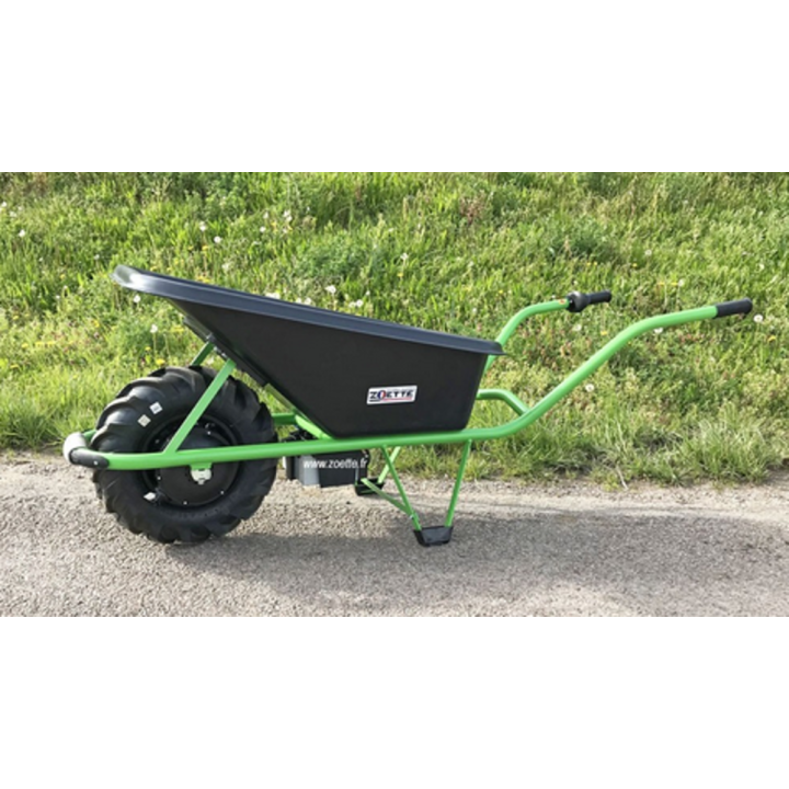 Brouette électrique ZOETTE SOFT motorisée 80 litres