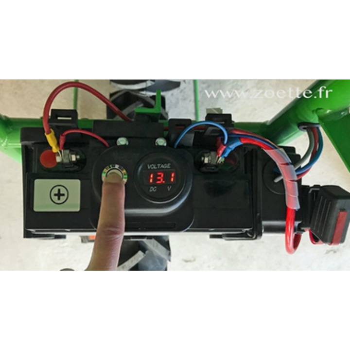 Brouette électrique ZOETTE SOFT motorisée 80 litres