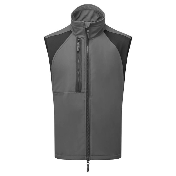 Gilet sans manche SOFTSHELL 2 couches Port West  gris